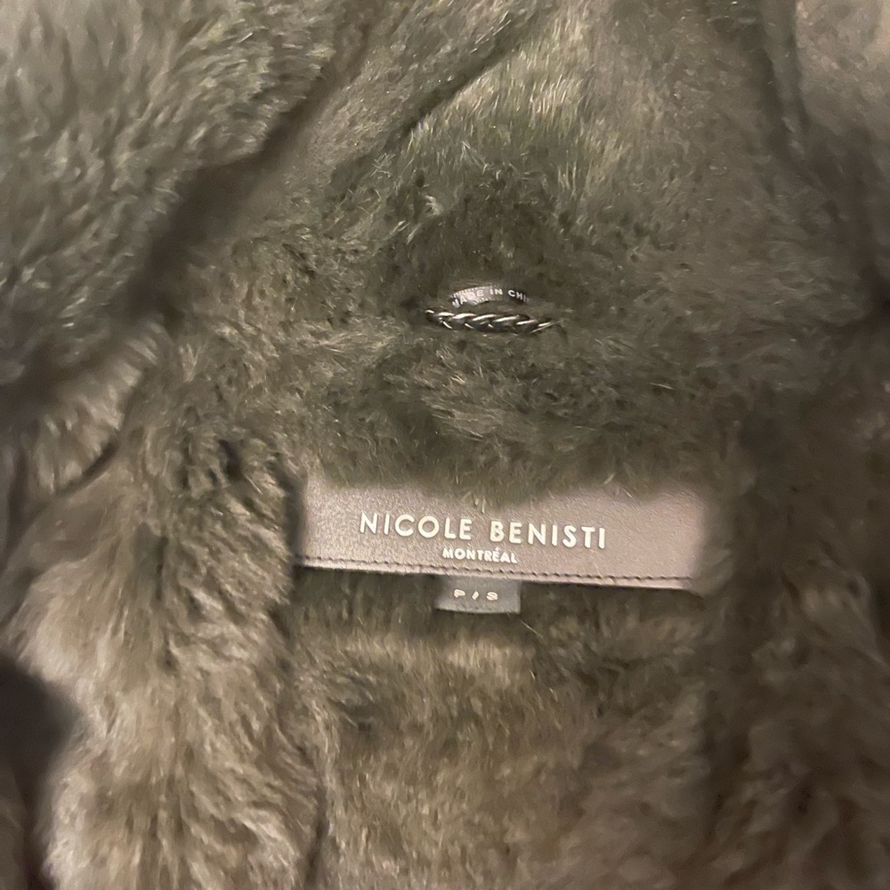 Nicole Benisti- WARM GORGEOUS COAT! Size P/S